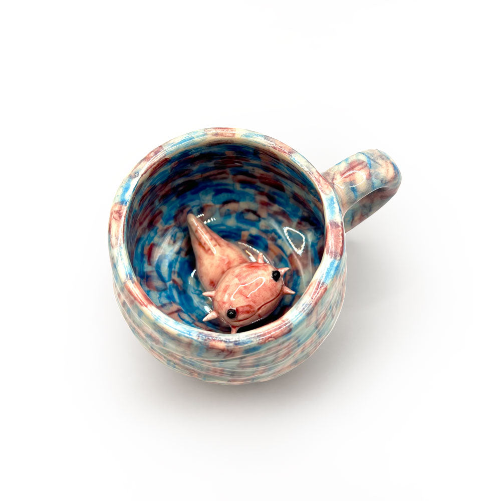 Taza Ajolote Caramelo