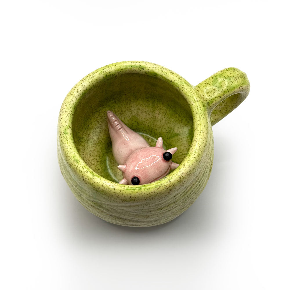 Taza Ajolote Pistache