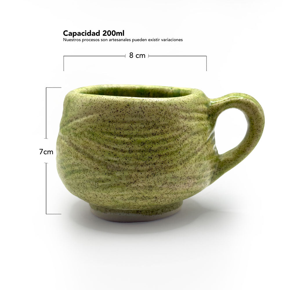 Taza Ajolote Pistache
