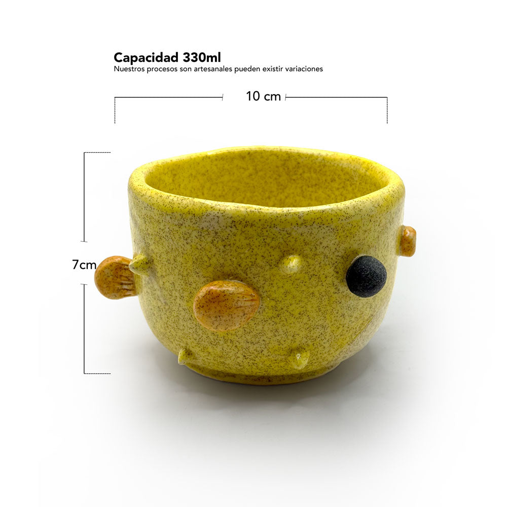Taza Cara de Pez Globo 300ml