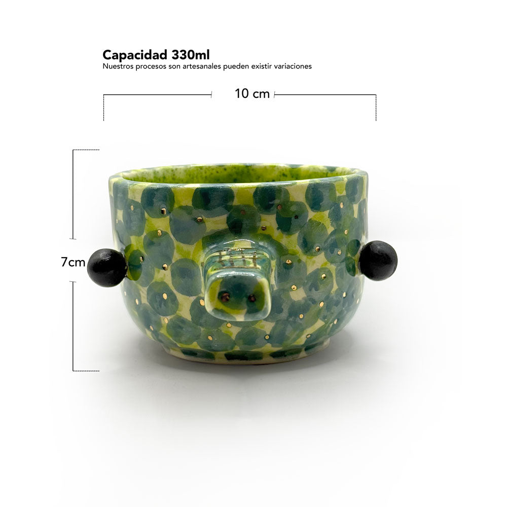 Taza Cara de Cocodrilo 300ml