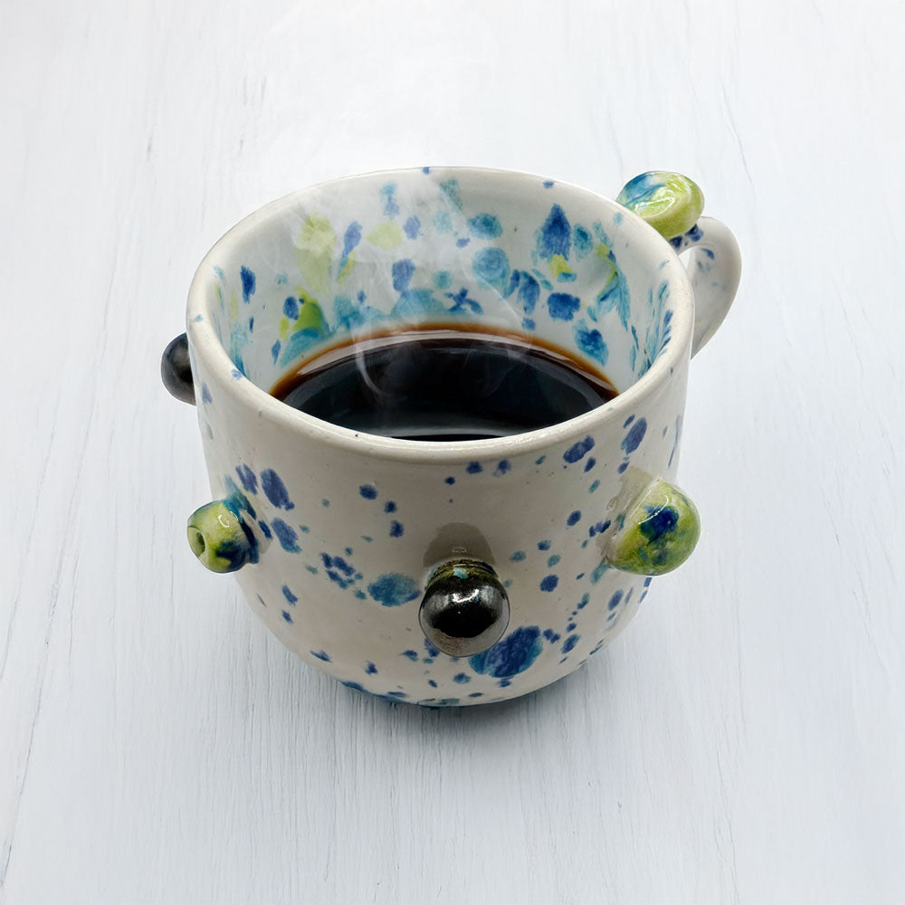 Taza Cara de Pez Blanco Especial