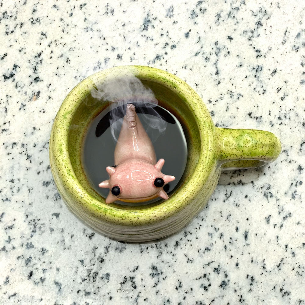 Taza Ajolote Pistache