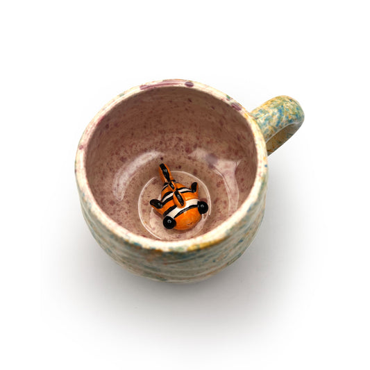 Taza Pez Payaso Sorpresa Chica