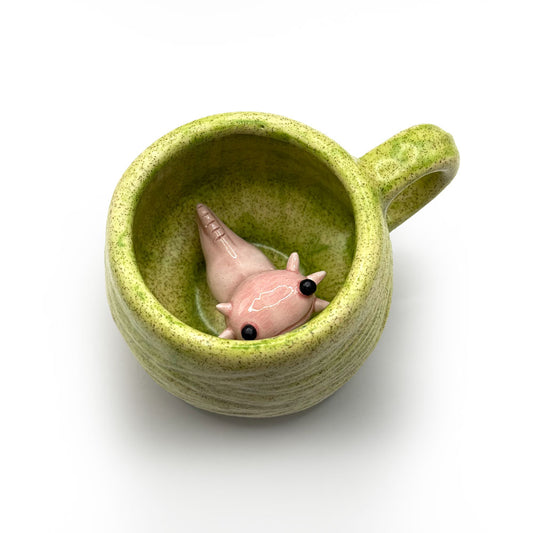 Taza Ajolote Pistache