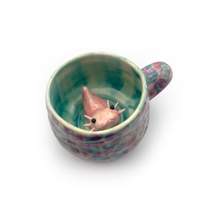 Taza Ajolote Rosa Chica