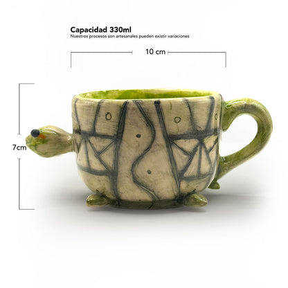 Taza de Tortuga Mediana 400ml