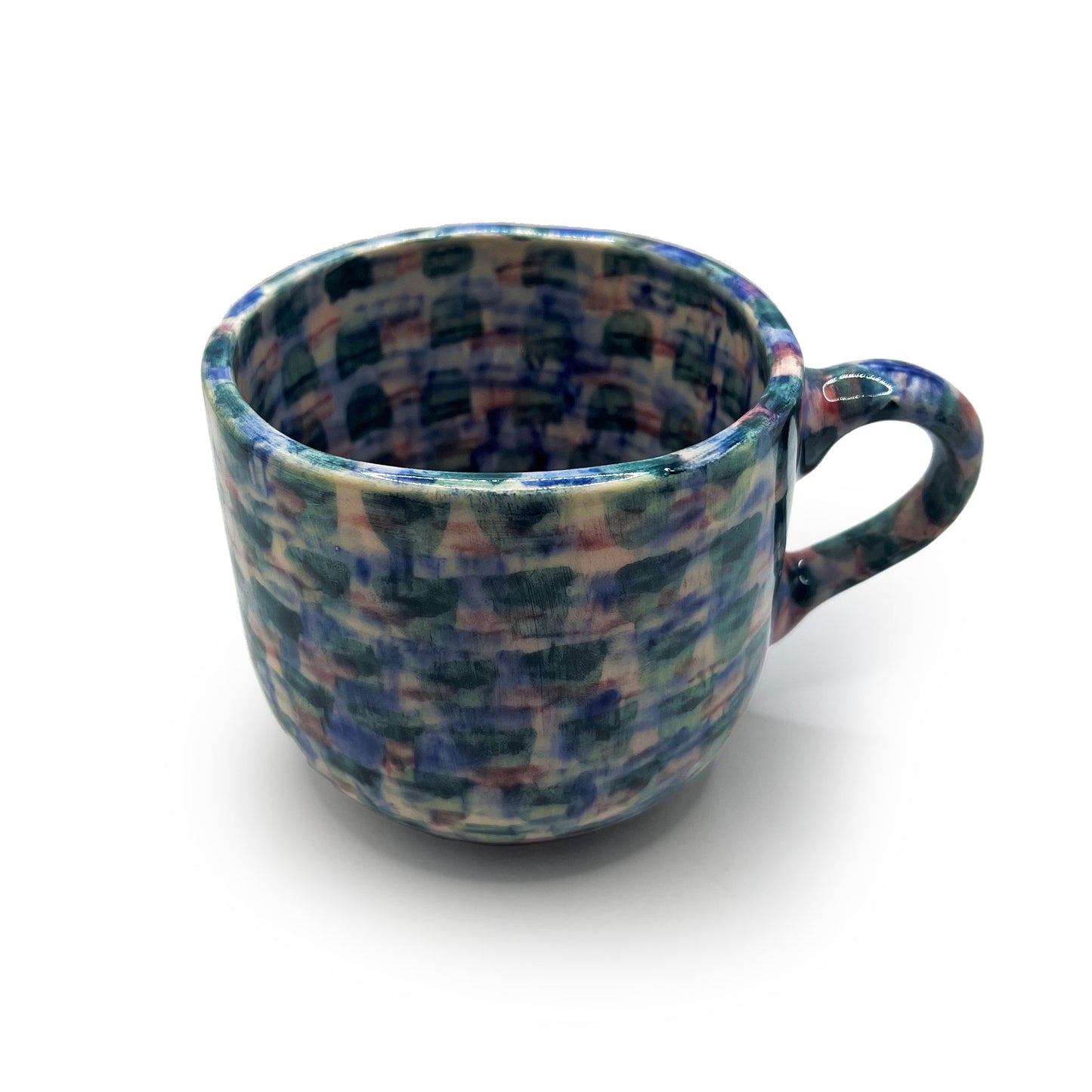 Taza Ajolote Verde Mediana