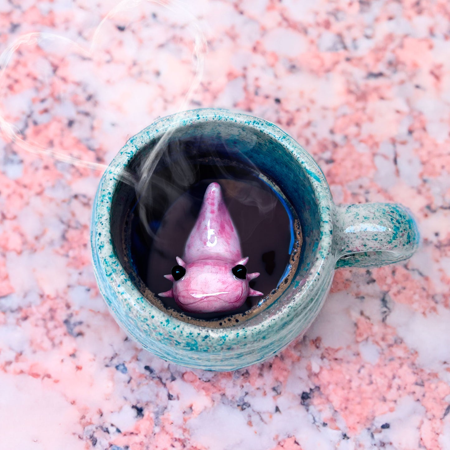 Taza Ajolote Piedra Chica