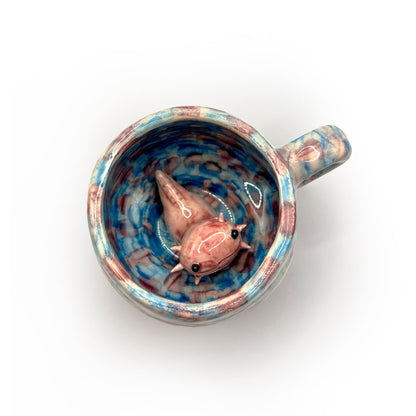Taza Ajolote Caramelo