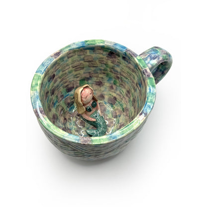 Taza Sirena Sorpresa Jumbo
