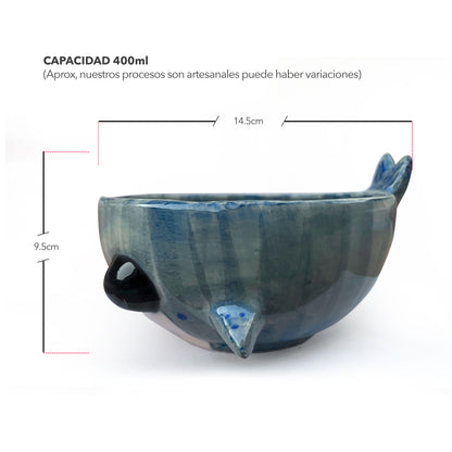 Duo Ballena Taza + Bowl