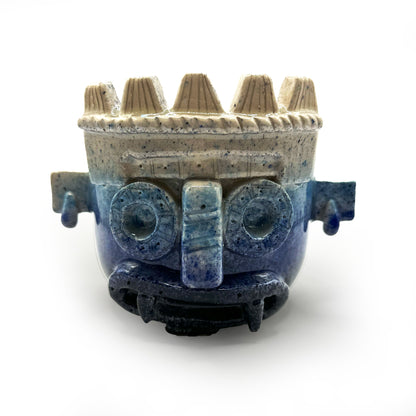 Taza Tlalóc Azul